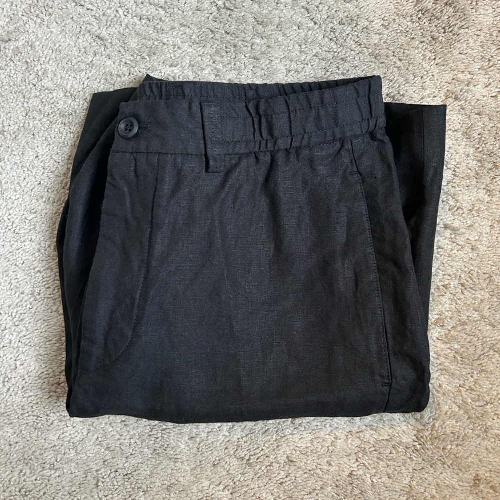 Massimo Dutti Men’s Lightweight Linen Bermuda Shorts, size 32